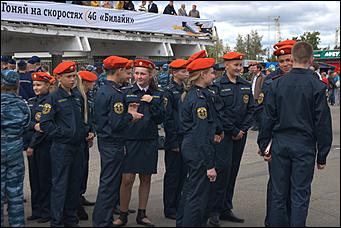 4 сентябрь 2015 г., Барнаул   Тренировочный полет пилотажной группы "Стрижи".