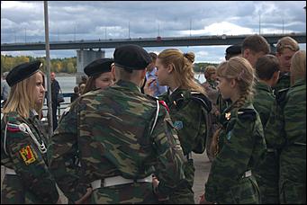 4 сентябрь 2015 г., Барнаул   Тренировочный полет пилотажной группы "Стрижи".