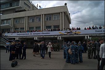 4 сентябрь 2015 г., Барнаул   Тренировочный полет пилотажной группы "Стрижи".