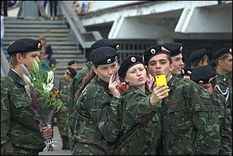 4 сентябрь 2015 г., Барнаул   Тренировочный полет пилотажной группы "Стрижи".