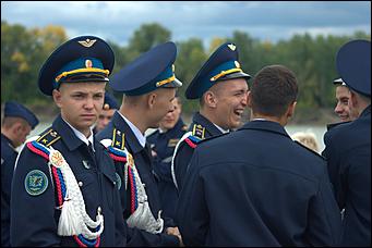 4 сентябрь 2015 г., Барнаул   Тренировочный полет пилотажной группы "Стрижи".