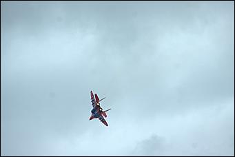 4 сентябрь 2015 г., Барнаул   Тренировочный полет пилотажной группы "Стрижи".