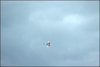 4 сентябрь 2015 г., Барнаул   Тренировочный полет пилотажной группы "Стрижи".