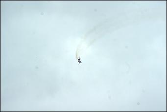 4 сентябрь 2015 г., Барнаул   Тренировочный полет пилотажной группы "Стрижи".