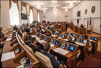 6 октябрь 2016 г., Барнаул © Амител Вячеслав Мельников   Первая сессия седьмого созыва депутатов АКЗС