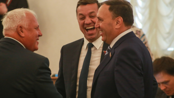 31 августа 2017 г, Барнаул. Екатерина Смолихина    Отдохнувшие и загоревшие: депутаты Алтайского Заксобрания вернулись с летних каникул