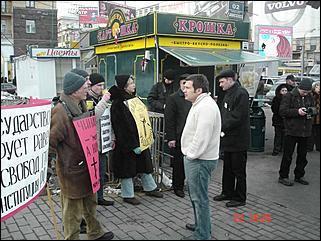 Акция в защиту Щербинского: как это было в других регионах   <P>Фотографии с форума http://forums.auto.vl.ru</P>