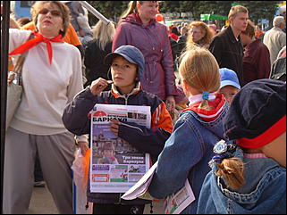 15 сентября 2007 г., Барнаул   Медиа-холдинг "Алтайская неделя плюс" сделал подарок всем барнаульцам