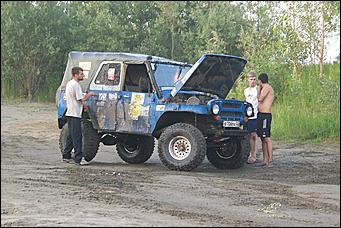 15 июля 2008 г., Барнаул   Алтайский внедорожный клуб организовал шоу