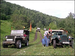    Пробег "Колесо истории 2009"