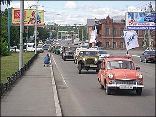    Пробег "Колесо истории 2009"