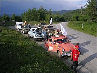    Пробег "Колесо истории 2009"