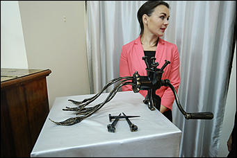 10 октября 2017 г, Барнаул. Екатерина Смолихина   Открытие выставки "Алтай мастеровой" в Барнауле