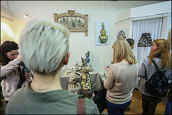 10 октября 2017 г, Барнаул. Екатерина Смолихина   Открытие выставки "Алтай мастеровой" в Барнауле