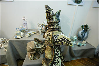 10 октября 2017 г, Барнаул. Екатерина Смолихина   Открытие выставки "Алтай мастеровой" в Барнауле