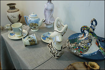 10 октября 2017 г, Барнаул. Екатерина Смолихина   Открытие выставки "Алтай мастеровой" в Барнауле