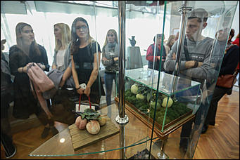 10 октября 2017 г, Барнаул. Екатерина Смолихина   Открытие выставки "Алтай мастеровой" в Барнауле