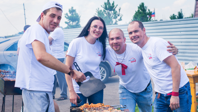 1 августа 2017 г., Барнаул   Компания "Алтай-Тент" отметила 15-летний юбилей