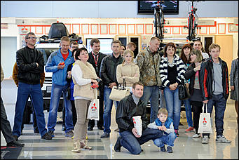 15 мая 2014г.   В дилерском центре Mitsubishi  Автоцентра АНТ прошел день открытых дверей, посвященный новому Outlander III