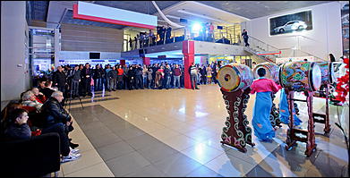    Мировая премьера Mitsubishi Outlander Samurai в Автоцентре АНТ