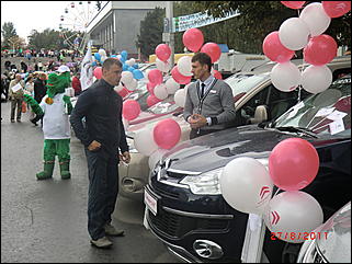 27 августа 2011 г., Барнаул   Автоцентр АНТ поздравил жителей родного города Барнаула  с праздником! 