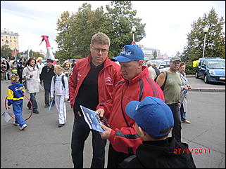 27 августа 2011 г., Барнаул   Автоцентр АНТ поздравил жителей родного города Барнаула  с праздником! 