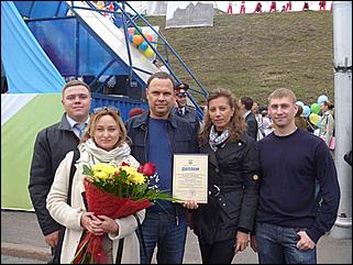 27 августа 2011 г., Барнаул   Автоцентр АНТ поздравил жителей родного города Барнаула  с праздником! 