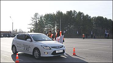 30 октября 2010 г., Барнаул   День автомобилиста с Автоцентром АНТ-официальным дилером HYUNDAI