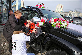 14 февраля 2015г.    Автоцентр АНТ официальный дилер Hyundai провел шоу аэрографии в День Святого Валентина