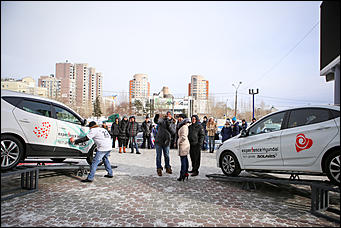 14 февраля 2015г.    Автоцентр АНТ официальный дилер Hyundai провел шоу аэрографии в День Святого Валентина