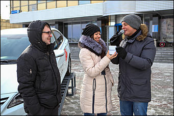 14 февраля 2015г.    Автоцентр АНТ официальный дилер Hyundai провел шоу аэрографии в День Святого Валентина