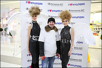 14 февраля 2015г.    Автоцентр АНТ официальный дилер Hyundai провел шоу аэрографии в День Святого Валентина