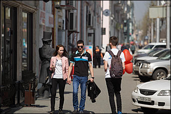 27 апрель 2017 г., Барнаул   Лето в конце апреля. Фоторепортаж с улиц Барнаула