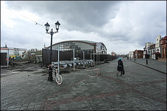 23 октября 2018 г., Барнаул. Екатерина Смолихина   На круги своя: почему на пешеходную улицу Барнаула вернулись палатки