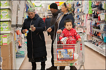 17 ноябрь 2016 г., Барнаул © Амител Вячеслав Мельников Как открывали "Ашан" в ТЦ "Галактика"