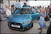 12 августа 2010 г., Барнаул   Презентация нового кроссовера Mitsubishi ASX в Автоцентре АНТ

