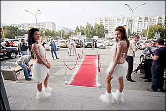 12 августа 2010 г., Барнаул   Презентация нового кроссовера Mitsubishi ASX в Автоцентре АНТ
