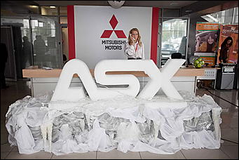 12 августа 2010 г., Барнаул   Презентация нового кроссовера Mitsubishi ASX в Автоцентре АНТ
