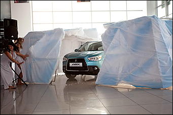 12 августа 2010 г., Барнаул   Презентация нового кроссовера Mitsubishi ASX в Автоцентре АНТ
