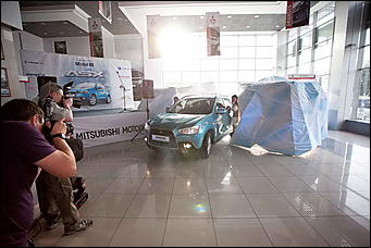 12 августа 2010 г., Барнаул   Презентация нового кроссовера Mitsubishi ASX в Автоцентре АНТ
