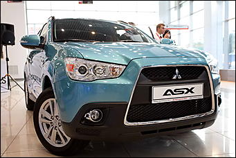 12 августа 2010 г., Барнаул   Презентация нового кроссовера Mitsubishi ASX в Автоцентре АНТ
