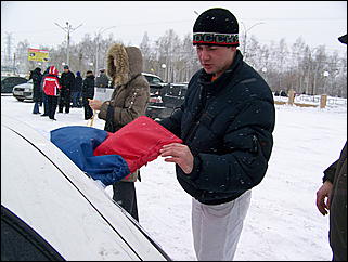 20 марта 2010 г., Барнаул   Акция протеста автомобилистов