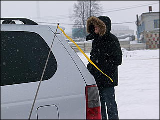 20 марта 2010 г., Барнаул   Акция протеста автомобилистов
