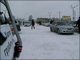 20 марта 2010 г., Барнаул   Акция протеста автомобилистов