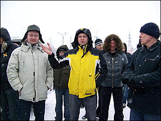 20 марта 2010 г., Барнаул   Акция протеста автомобилистов