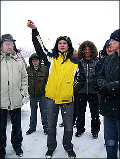 20 марта 2010 г., Барнаул   Акция протеста автомобилистов