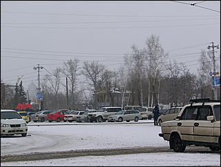 20 марта 2010 г., Барнаул   Акция протеста автомобилистов