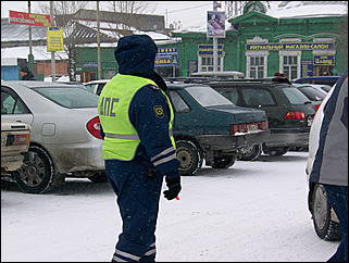 20 марта 2010 г., Барнаул   Акция протеста автомобилистов