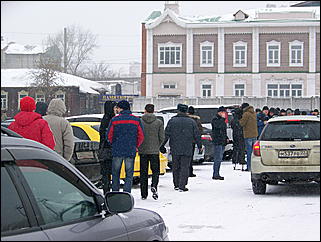 20 марта 2010 г., Барнаул   Акция протеста автомобилистов