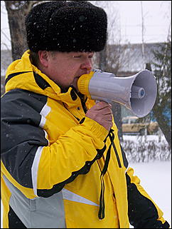 20 марта 2010 г., Барнаул   Акция протеста автомобилистов